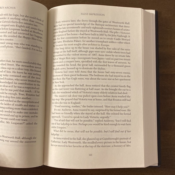 False Impression by Jeffrey Archer (hardcover) ISBN 0312353723 - Picture 3 of 8